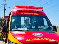 Siate socorre trabalhador que cai de quatro metros de altura