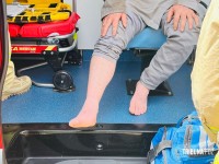 Siate socorre trabalhador que cai de quatro metros de altura