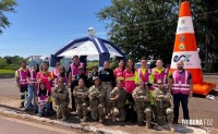 PRF realiza ação do Outubro Rosa em Santa Terezinha de Itaipu