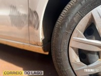Acidente entre carro e motocicleta é registrado em Sub-Sede, distrito de Santa Helena