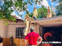 Idoso de 75 anos sofre mal súbito e cai sobre telhado enquanto fazia limpeza no Jardim Santa Rita