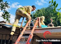 Idoso de 75 anos sofre mal súbito e cai sobre telhado enquanto fazia limpeza no Jardim Santa Rita