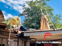 Idoso de 75 anos sofre mal súbito e cai sobre telhado enquanto fazia limpeza no Jardim Santa Rita