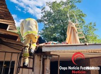 Idoso de 75 anos sofre mal súbito e cai sobre telhado enquanto fazia limpeza no Jardim Santa Rita