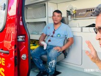 Homem cai de telhado enquanto fazia manutenção no Bairro Sol de Maio