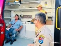 Homem cai de telhado enquanto fazia manutenção no Bairro Sol de Maio