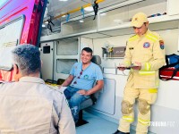 Homem cai de telhado enquanto fazia manutenção no Bairro Sol de Maio