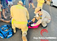 Idoso é atropelado por motocicleta que fugiu sem prestar socorro no bairro Três Lagoas