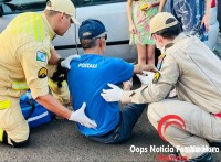Idoso é atropelado por motocicleta que fugiu sem prestar socorro no bairro Três Lagoas
