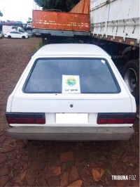 Polícia Militar recupera veículo roubado em Foz do Iguaçu