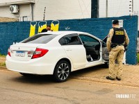 Homem é preso após roubar veículo e ser perseguido pela Serviço de Inteligência da PM na BR-277