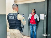 Homem é preso após roubar veículo e ser perseguido pela Serviço de Inteligência da PM na BR-277