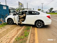 Homem é preso após roubar veículo e ser perseguido pela Serviço de Inteligência da PM na BR-277