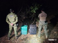 Policia Federal e forças estaduais realizam três apreensões na margem do rio Paraná em Foz do Iguaçu