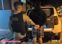 Homem é preso por violência doméstica em Santa Terezinha de Itaipu