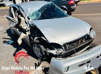 Milagre na BR-277: Motorista sai ileso de grave acidente com auto x carreta