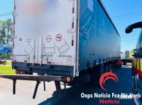 Milagre na BR-277: Motorista sai ileso de grave acidente com auto x carreta