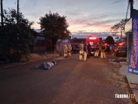 Após desavença, um mata o outro a tiros no Jardim Dourado em Foz do Iguaçu