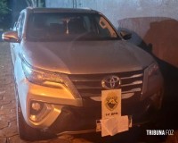 Polícia Militar recupera veículo furtado no centro de Foz do Iguaçu