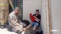 Siate socorre vítima de queda no Bairro Porto Meira