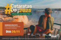 Cataratas Day será celebrado no dia 9 de novembro, com gratuidade para moradores
