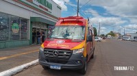 Motociclista é socorrido pelo Siate após queda de moto na Av. Morenitas