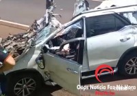 Acidente com vítima fatal e feridos graves na BR-277 entre Matelândia e Medianeira