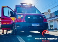 Motociclista fica ferido após colisão no Bairro Três Lagoas 