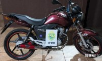 PM apreende motocicleta com escapamento adulterado em São Miguel do Iguaçu