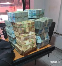 Casal de brasileiros são presos em Ciudad Del Este com R$ 1.6 milhões de reais