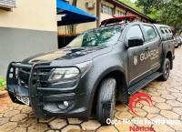 GTA da Guarda Municipal prende homens com rolo de fio furtado na Favela do Bolo em Foz do Iguaçu