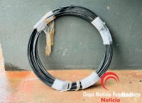 GTA da Guarda Municipal prende homens com rolo de fio furtado na Favela do Bolo em Foz do Iguaçu