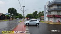 SAMU socorre motociclista vítima de acidente entre carro e moto em Santa Helena