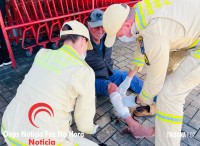 Motociclista fica ferido em acidente entre moto e carro no Três Lagoas