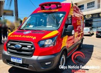 Motociclista fica ferido em acidente entre moto e carro no Três Lagoas