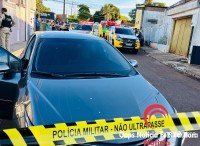 Homem é executado a tiros dentro de Corolla no bairro Três Lagoas 