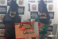 Dois homens são presos ao tentarem cometer crime de furto e ameaça com arma de brinquedo