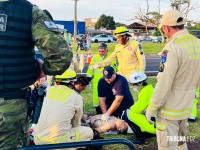 Motorista tem mal súbito e é socorrido em estado grave na BR-277 Motorista tem mal súbito e é socorrido em estado grave na BR-277