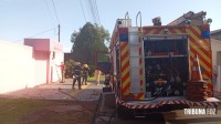 Bombeiros são acionados após inversor pegar fogo em residência no Jardim São Paulo