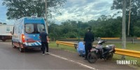 Motociclista morre após acidente na rotatória de Puerto Iguazú, na Argentina