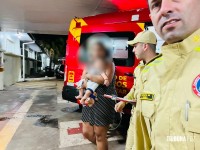 Bebê de oito meses cai da cama e é socorrido pelo Siate no Jardim Almada