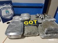 Guarda Municipal apreende dois menores com 7,1 Kg de maconha no Jardim São Paulo