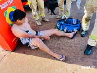 Briga violenta entre irmãos deixa um esfaqueado e outro ferido com braço quebrado no Bairro Cidade Nova 