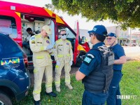 Briga violenta entre irmãos deixa um esfaqueado e outro ferido com braço quebrado no Bairro Cidade Nova 