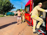 Briga violenta entre irmãos deixa um esfaqueado e outro ferido com braço quebrado no Bairro Cidade Nova 