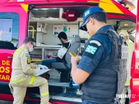 Briga violenta entre irmãos deixa um esfaqueado e outro ferido com braço quebrado no Bairro Cidade Nova 