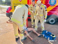 Briga violenta entre irmãos deixa um esfaqueado e outro ferido com braço quebrado no Bairro Cidade Nova 