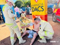 Briga violenta entre irmãos deixa um esfaqueado e outro ferido com braço quebrado no Bairro Cidade Nova 