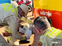 Briga violenta entre irmãos deixa um esfaqueado e outro ferido com braço quebrado no Bairro Cidade Nova 
