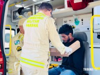 Briga violenta entre irmãos deixa um esfaqueado e outro ferido com braço quebrado no Bairro Cidade Nova 